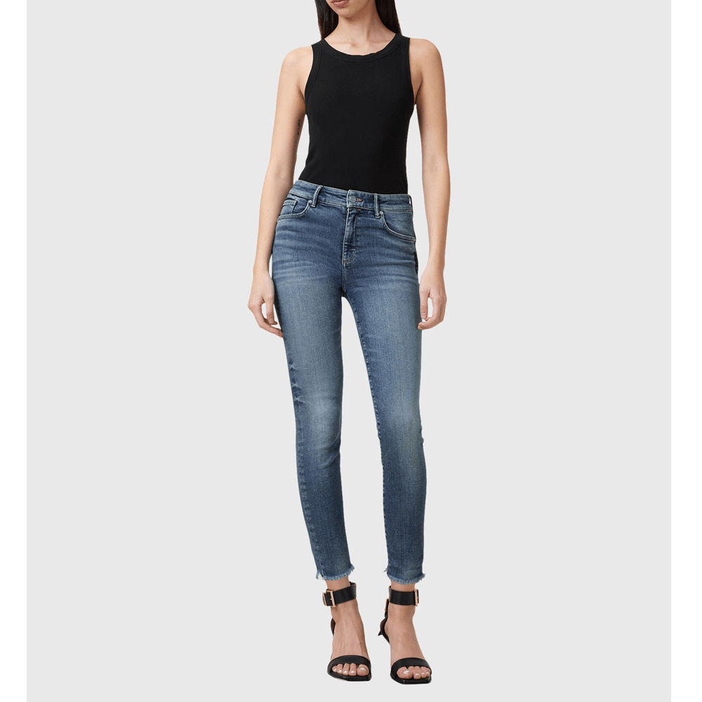 AllSaints Miller Push Up Skinny Fit Denim Jeans